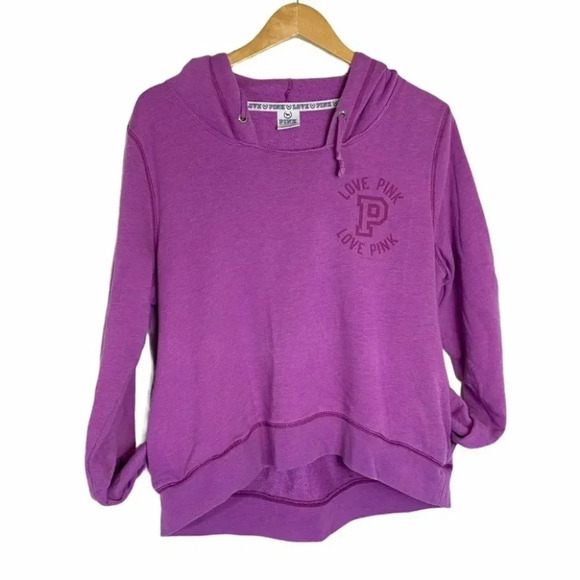 PINK VS L magenta hoodie sweatshirt with pockets‎ - Picture 1 of 5